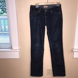 PAIGE Melrose classic rise straight leg jeans!